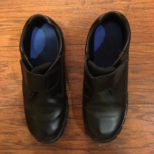 Smart Fit Boy’s Skid Resistant Black Dress Shoes